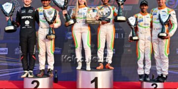 ಇಂಡಿಯನ್ ರೇಸಿಂಗ್ ಲೀಗ್’ನಲ್ಲಿ ಮೂರನೇ ಸ್ಥಾನ ಪಡೆದ ಕಿಚ್ಚ ಸುದೀಪ್ ತಂಡ!