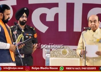 ಬಿಹಾರ | ಬಿಜೆಪಿಯ ಸಾಮ್ರಾಟ್ ಚೌಧರಿ ಮುಖ್ಯಮಂತ್ರಿಯಾಗಿ ಪ್ರಮಾಣವಚನ ಸ್ವೀಕಾರ