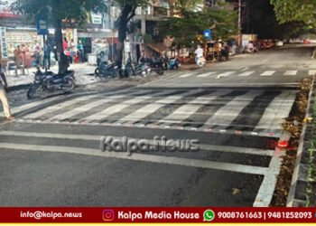 ಶಿವಮೊಗ್ಗದ 14 ಕಡೆ ರಿಫ್ಲೆಕ್ಟರ್ ಕ್ಯಾಟ್ ಐಸ್, ಸೋಲಾರ್ ರೋಡ್ ಸ್ಟಡ್ ಅಳವಡಿಕೆ