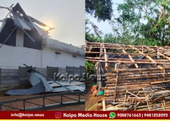 ಸೊರಬ | ಉಳವಿಯಲ್ಲಿ ಬಿರುಗಾಳಿ–ಮಳೆಗೆ ಭಾರೀ ಹಾನಿ | ಲಕ್ಷಾಂತರ ರೂಪಾಯಿ ನಷ್ಟ