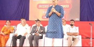 ಶಿವಮೊಗ್ಗದಲ್ಲಿ ಮೊಳಗಿದ ವಂದೇ ಮಾತರಂ ನಾದ: ‘ಅದಮ್ಯ ಭಾರತ’ ಪ್ರದರ್ಶನ