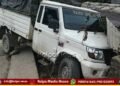 ಬಾಲಕನ ಕೈಚಳಕ, ರಸ್ತೆಗೆ ಬಂದ ಬೊಲೇರೊ ಪಿಕಪ್ ವಾಹನ, ಆಗಿದ್ದೇನು?