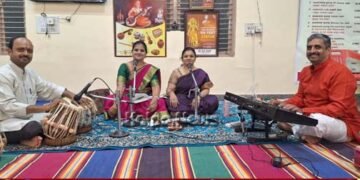 ರಾಯರ ಸನ್ನಿಧಿಯಲ್ಲಿ ಸಂಧ್ಯಾ-ಸೌಮ್ಯಾ ಯುಗಳ ಗಾಯನ