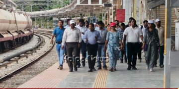 ಸಕಲೇಶಪುರ-ಬಂಟ್ವಾಳ ವಿಭಾಗದಲ್ಲಿ ರೈಲ್ವೆ ಸುರಕ್ಷತಾ ಪರಿಶೀಲನೆ | ಹಿರಿಯ ಅಧಿಕಾರಿಗಳು ಭಾಗಿ