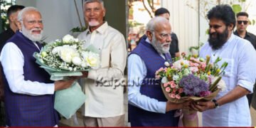ಆಂಧ್ರ ಸಿಎಂ ನಾಯ್ಡು, ಡಿಸಿಎಂ ಪವನ್ ಕಲ್ಯಾಣ್ ಮನೆಗೆ ಪ್ರಧಾನಿ ಮೋದಿ ಭೇಟಿ | ಕಾರಣವೇನು?
