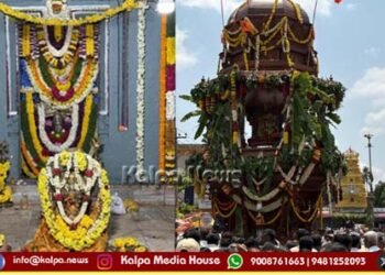 ಸೊರಬ | ಸಂಭ್ರಮದ ಶಿಖರಕ್ಕೆ ತಲುಪಿದ ಶ್ರೀ ರಂಗನಾಥ ಸ್ವಾಮಿ ಬ್ರಹ್ಮರಥೋತ್ಸವ | ನೂತನ ರಥದಲ್ಲಿ ಭವ್ಯ ಮೆರವಣಿಗೆ