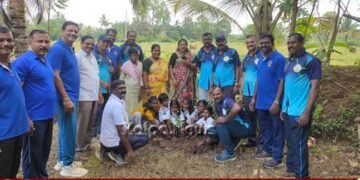 ಭದ್ರಾವತಿ ಸುಣ್ಣದಹಳ್ಳಿ ಶಾಲೆಯಲ್ಲಿ ಹಸಿರು ಹೆಜ್ಜೆ – ಪರಿಸರ ದಿನ ಆಚರಣೆ