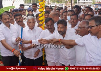 ಗುಬ್ಬಿಯಲ್ಲಿ ರಸ್ತೆ ಕೆಳ ಸೇತುವೆ ಶಂಕುಸ್ಥಾಪನೆ | ಒಂದು ವರ್ಷದಲ್ಲಿ ಕಾಮಗಾರಿ ಪೂರ್ಣ | ಸಚಿವ ವಿ. ಸೋಮಣ್ಣ