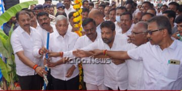 ಗುಬ್ಬಿಯಲ್ಲಿ ರಸ್ತೆ ಕೆಳ ಸೇತುವೆ ಶಂಕುಸ್ಥಾಪನೆ | ಒಂದು ವರ್ಷದಲ್ಲಿ ಕಾಮಗಾರಿ ಪೂರ್ಣ | ಸಚಿವ ವಿ. ಸೋಮಣ್ಣ