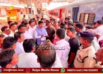 ತಾಳಗುಪ್ಪ ರೈಲು ನಿಲ್ದಾಣಕ್ಕೆ ಸಂಸದ ರಾಘವೇಂದ್ರ ಭೇಟಿ | ಕಾಮಗಾರಿ ಪರಿಶೀಲನೆ | ಏನೆಂದರು?