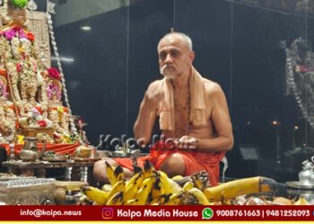 ವೆಂಕಟಾಚಲಧಾಮದ 15ನೇ ವಾರ್ಷಿಕೋತ್ಸವ | ಚಿನ್ನದ ಕಿರೀಟ ಸಮರ್ಪಣೆ