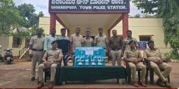 ಶಿಕಾರಿಪುರ ಮನೆಕಳ್ಳತನ ಪ್ರಕರಣ ಭೇದ: ಆರೋಪಿಯ ಬಂಧನ, ಚಿನ್ನ–ನಗದು ವಶ