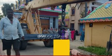ಶಿವಮೊಗ್ಗ | ಕ್ರೇನ್’ಗೆ ಸಿಲುಕಿ ಬೆಳ್ತಂಗಡಿ ಮೂಲದ ಕಾರ್ಮಿಕ ದಾರುಣ ಸಾವು