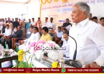 ಎಲೆಕೇರಿ ಗೇಟ್‌ ಲೆವೆಲ್ ಕ್ರಾಸಿಂಗ್ ಮೇಲ್ಸೇತುವೆಗೆ ಕೇಂದ್ರ ಸಚಿವ ಸೋಮಣ್ಣ ಚಾಲನೆ