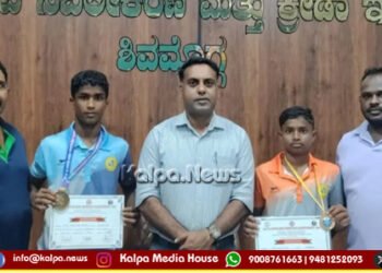 ಶಿವಮೊಗ್ಗದಲ್ಲಿ ಕ್ರೀಡಾಪಟುಗಳ ಸಾಧನೆ | ದಕ್ಷಿಣ ಭಾರತ ಕುಸ್ತಿ ಚಾಂಪಿಯನ್‌ಶಿಪ್‌ನಲ್ಲಿ ಇಬ್ಬರಿಗೆ ಚಿನ್ನ