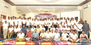 Yoga Day in SWR Hubli