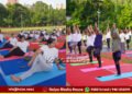 International Yoga Day Celebrated by South Western Railway Bengaluru Division