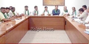 Shivamogga | ಬರ ಪರಿಸ್ಥಿತಿ ವಾಸ್ತವ ಚಿತ್ರಣ ಪರಿಶೀಲಿಸಿದ ಬಿಜೆಪಿ ನಾಯಕರು