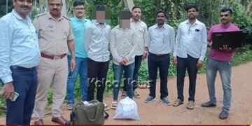 ನಾಗತಿಬೆಳಗಲು ರಸ್ತೆಯಲ್ಲಿ ಪೊಲೀಸರ ದಾಳಿ, ಇಬ್ಬರು ಅರೆಸ್ಟ್‌