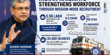 Indian Railways Recruits 5.56 Lakh Since 2014