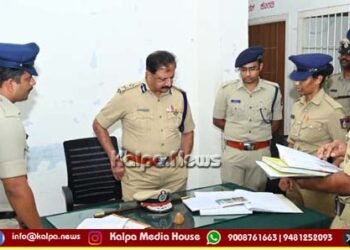 ಶಿವಮೊಗ್ಗ | ಜಯನಗರ ಪೊಲೀಸ್ ಠಾಣೆಗೆ ಐಜಿಪಿ ರವಿಕಾಂತೇಗೌಡ ಭೇಟಿ