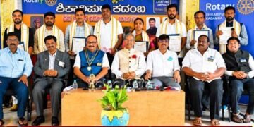 Shikaripura | ಸಾಮಾಜಿಕ ಕಾಳಜಿಯೇ ರೋಟರಿ ಮುಖ್ಯ ಧ್ಯೇಯ: ರವಿ ಅಭಿಮತ