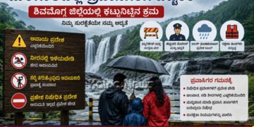 Tourist Advisory Issued in Shivamogga Amid Monsoon Risks