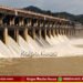 Water released from Tunga dam in shivamogga