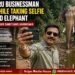 Wild Elephant killed man while taking selfie kanakapura
