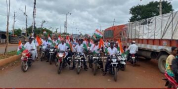 Bidar Independence Day Cleanliness Drive and Bike Rally