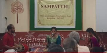 Carnatic Music Rising Star Hamsini Dazzles at Sampattu