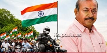 ‘ತಿರಂಗಾ ಯಾತ್ರೆ – ಬೈಕ್ ರ್‍ಯಾಲಿ’: ಶಾಸಕ ಚನ್ನಬಸಪ್ಪ ಚಾಲನೆ