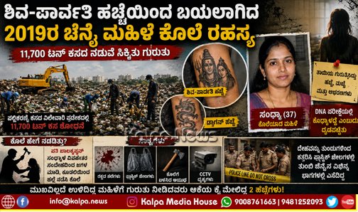 Chennai Murder Mystery ShivaParvati Tattoo Identity Revealed