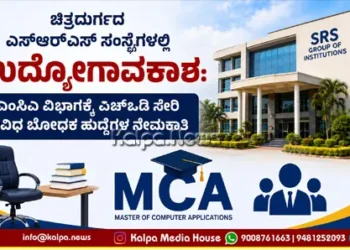 Chitradurga SRS Institutions MCA Dept Job Opportunities copy