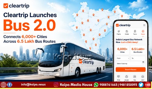 Cleartrip Bus 2 0 Launch 6000 Cities 6 5 Lakh Routes