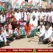 shivamogga-congress-protest-In favor of kharge