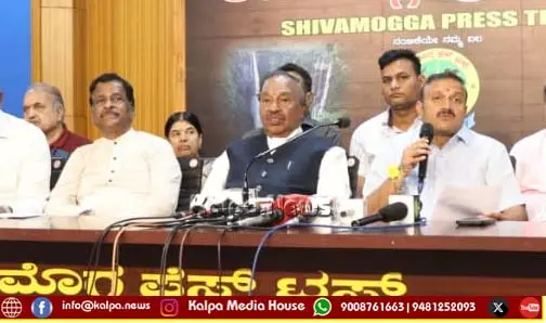 Shivamogga eshwarappa-targets-hariprasad-rss-remarks