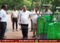 shivamogga MLA Chenni instructs gandhi-park-revamp