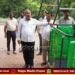 shivamogga MLA Chenni instructs gandhi-park-revamp