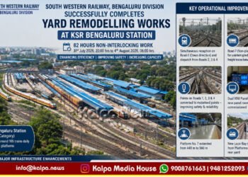 KSR Bengaluru Station Yard Remodelling SWR Indian Railway