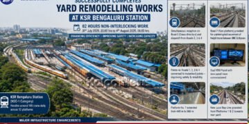 KSR Bengaluru Station Yard Remodelling SWR Indian Railway