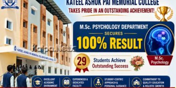 Kateel Ashok Pai College MSc Psychology 100% result Shimoga