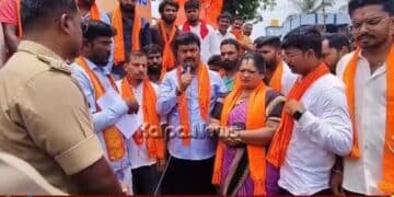shikaripura-mp-raghavendra-demands-arrest-cow-thieves