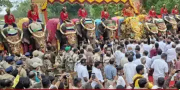 Mysore Dasara 2026 Nine Elephants Farewell Started