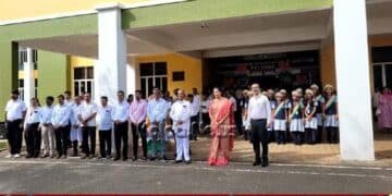 Shivamogga 80th Independence day in PES public School