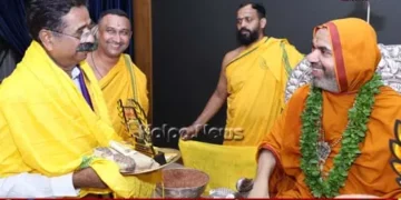Gokarna swamiji warning-eating-during-burping-risk