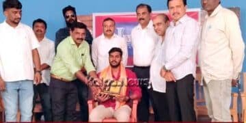 shivamogga-h-max-tv-journalist-rakesh-felicitated