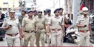 shivamogga-tight-security-sp-nikhil-police-route-march