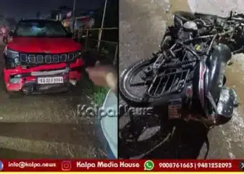 shivamogga-car-bike-accident-youth-dies-mandli