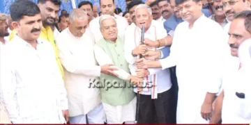 SWR Chitradurga Chikkajajur 57 Cr ROB Foundation Stone